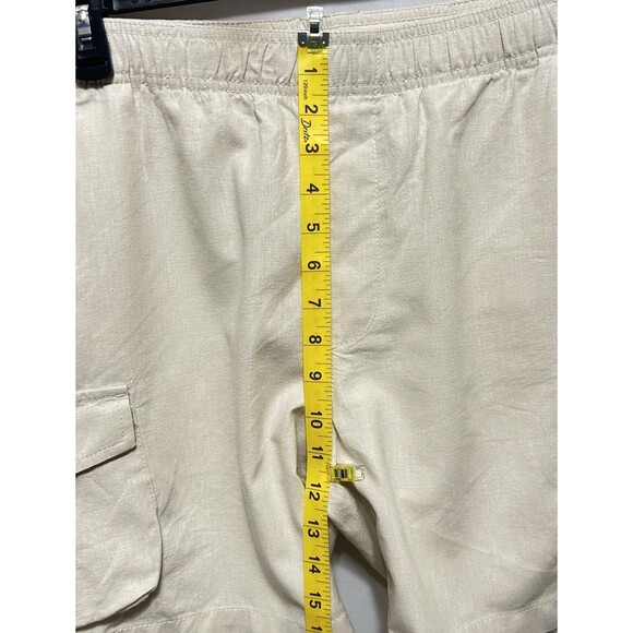 Goodfellow & Co Mens Medium Linen Cotton Shorts - Picture 3 of 10